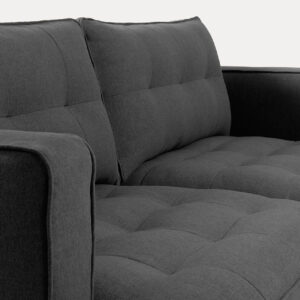 Dark grey 3-seater Tanya sofa