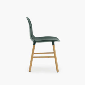 Form Chair Oak Green